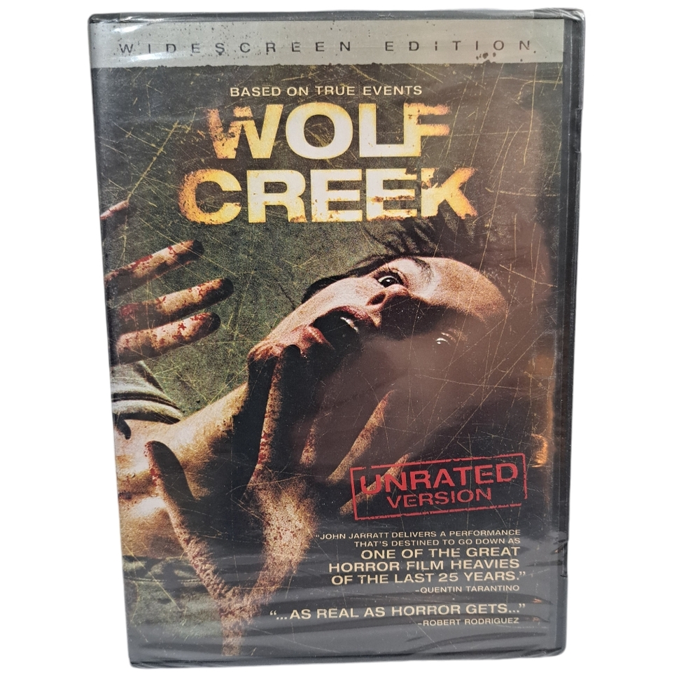 Wolf Creek Unrated Widescreen Horror - Based On True Events DVD SEALED